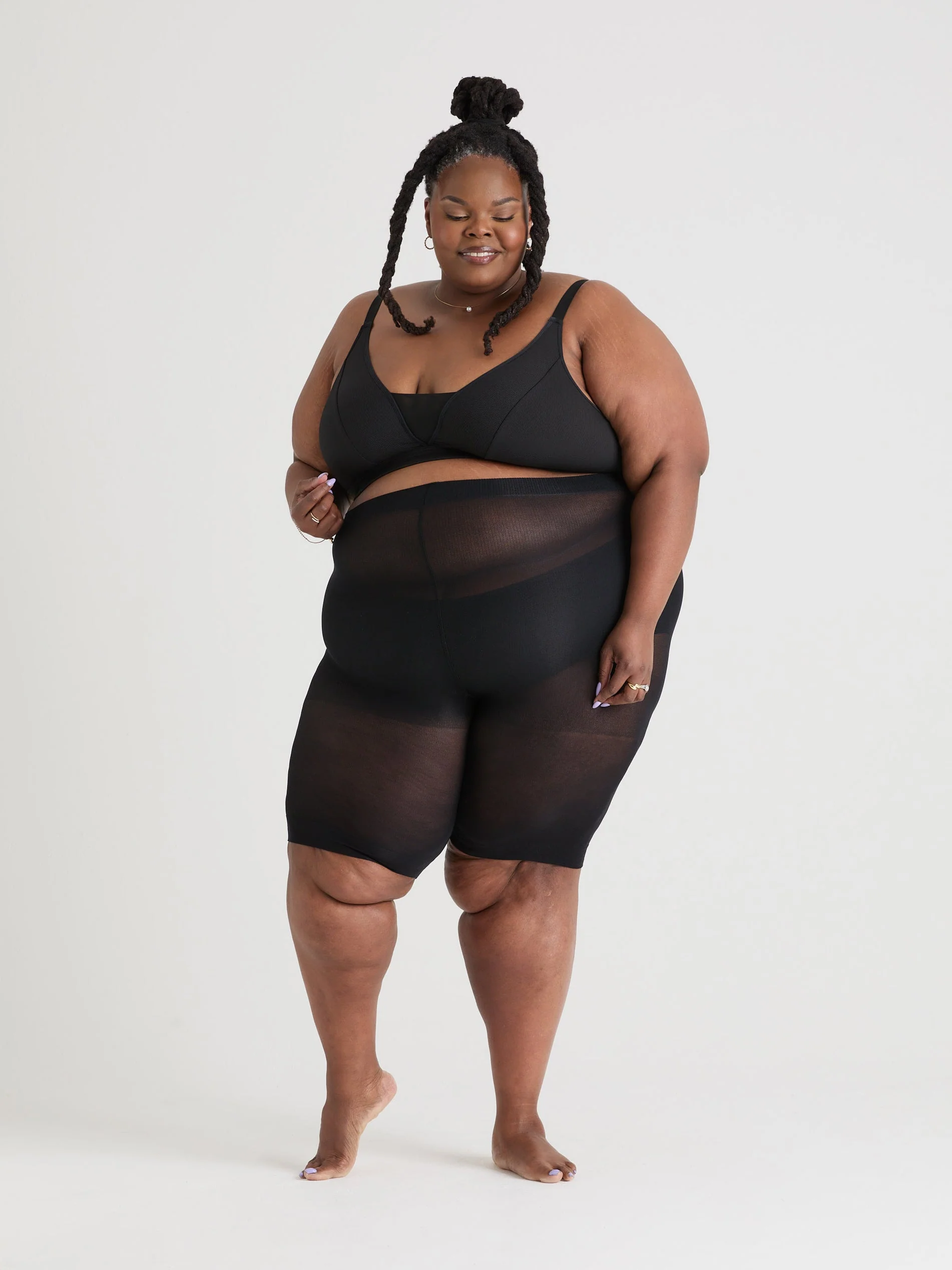 Stay Cool Chub Rub Shorts - Black - Image 6